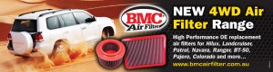bmc air filter off road